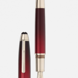 Meisterstück Calligraphy Solitaire Burgundy Lacquer Flexible Nib