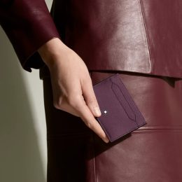 Portacarte 5cc Sartorial Cassis