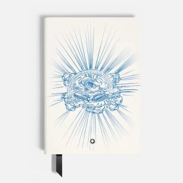 Writers Edition Homage to Johann Wolfgang von Goethe Medium Notebook, White, Lined Pages