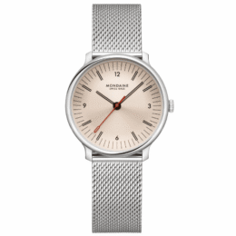 Mondaine Doppio Quadrante Rose Gold 33 mm