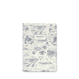 Quaderno A5 a Righe Toile de Jouy